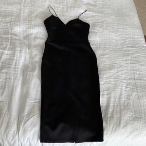 Asos Scuba little black dress